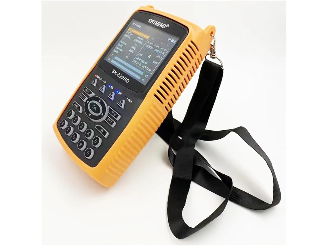 Detector de Satélite Combinado Sh 820hd de 3,5 Polegadas H.265 Hevc SFUSHOS
