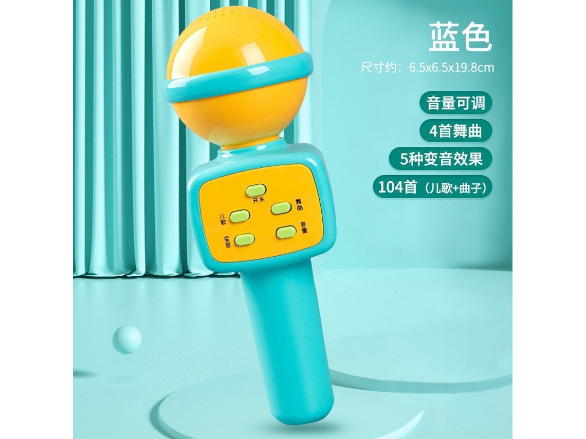 Megafone com Alto falante Infantilazul Microfone Modificador de Voz CHENNNLS