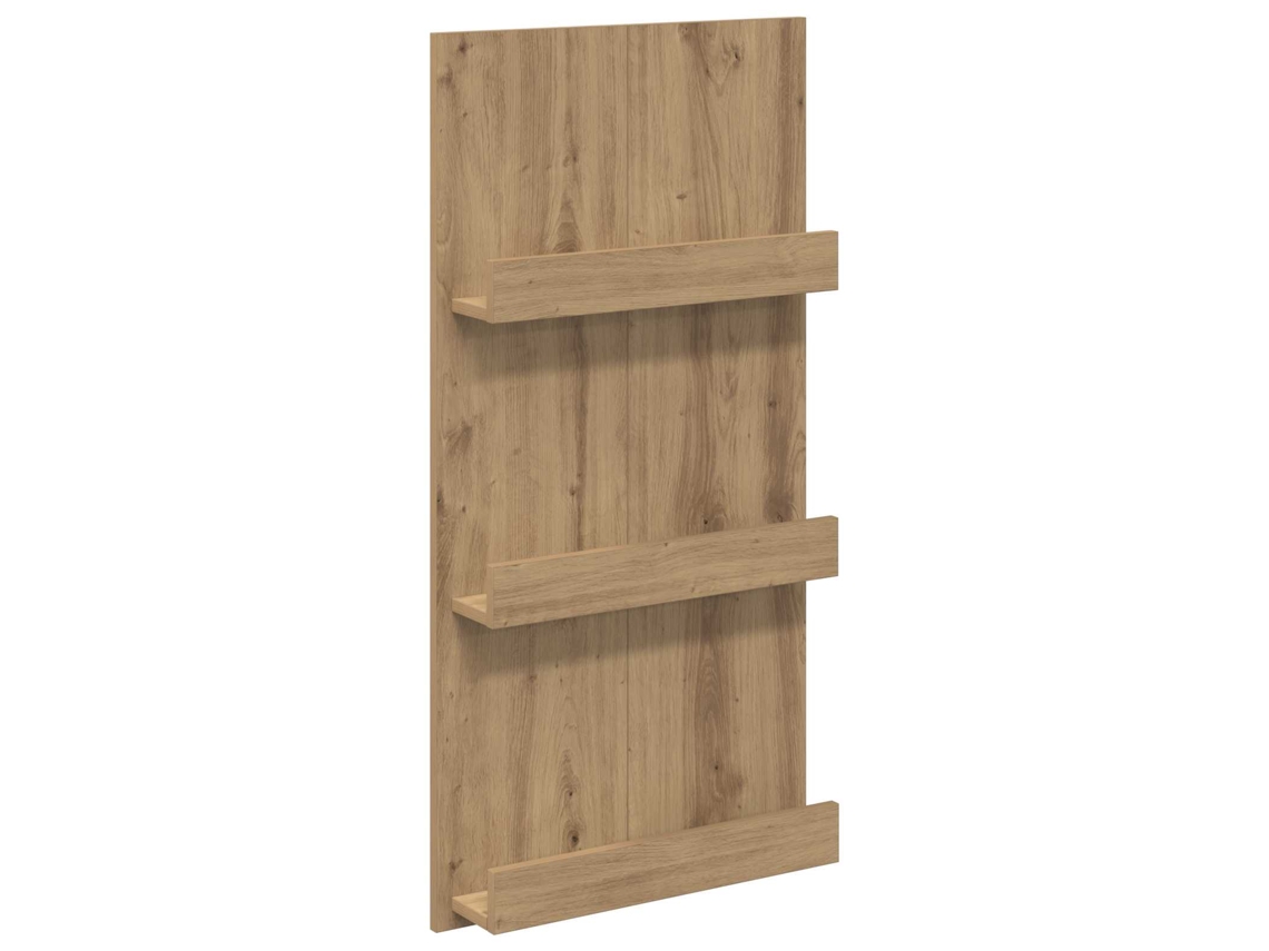 Estante de Revistas Carvalho Artesanal MAISON EXCLUSIVE 51x11x102 cm