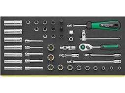 Bandeja Tcs com conjunto de ferramentas de unidade Tcs 40/35/9 Qr STAHLWILLE