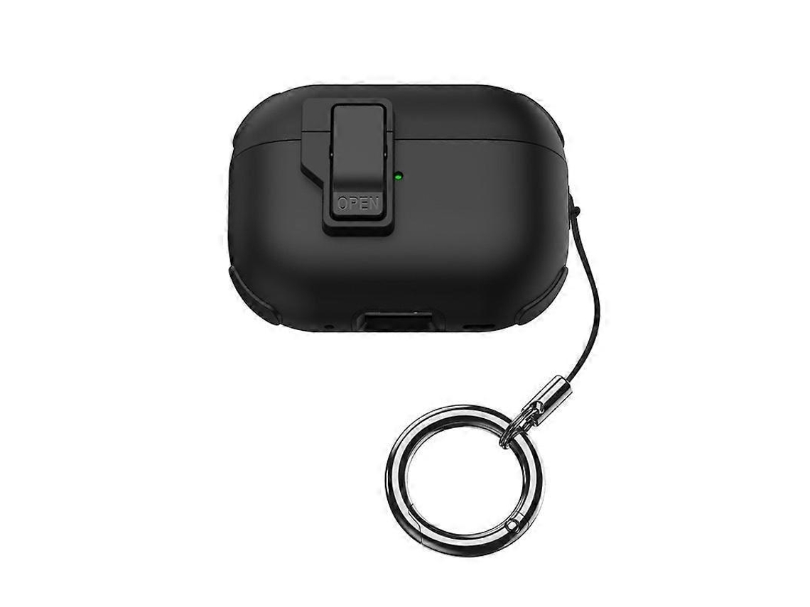 Capa protetora para fones de ouvido Bluetooth com trava mecânica para AirPods Pro 2 GIECY