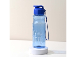 Garrafa de Água Esportiva Criativa , Grande Capacidade, Reutilizável e Resistente À Corrosão. MDUG (azul Escuro)