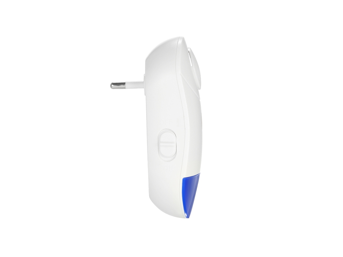 Kit de 6 Repelentes Elétricos Ultrassônicos para Pragas Plugue Eu Não Tóxico Ratos Mosquitos Baratas