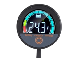 Monitor De Bateria Para Motocicleta Com Display Lcd Digital