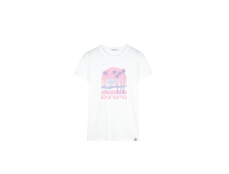 T-shirt para Mulher FRENCH DISORDER (S - Algodão - Branco)