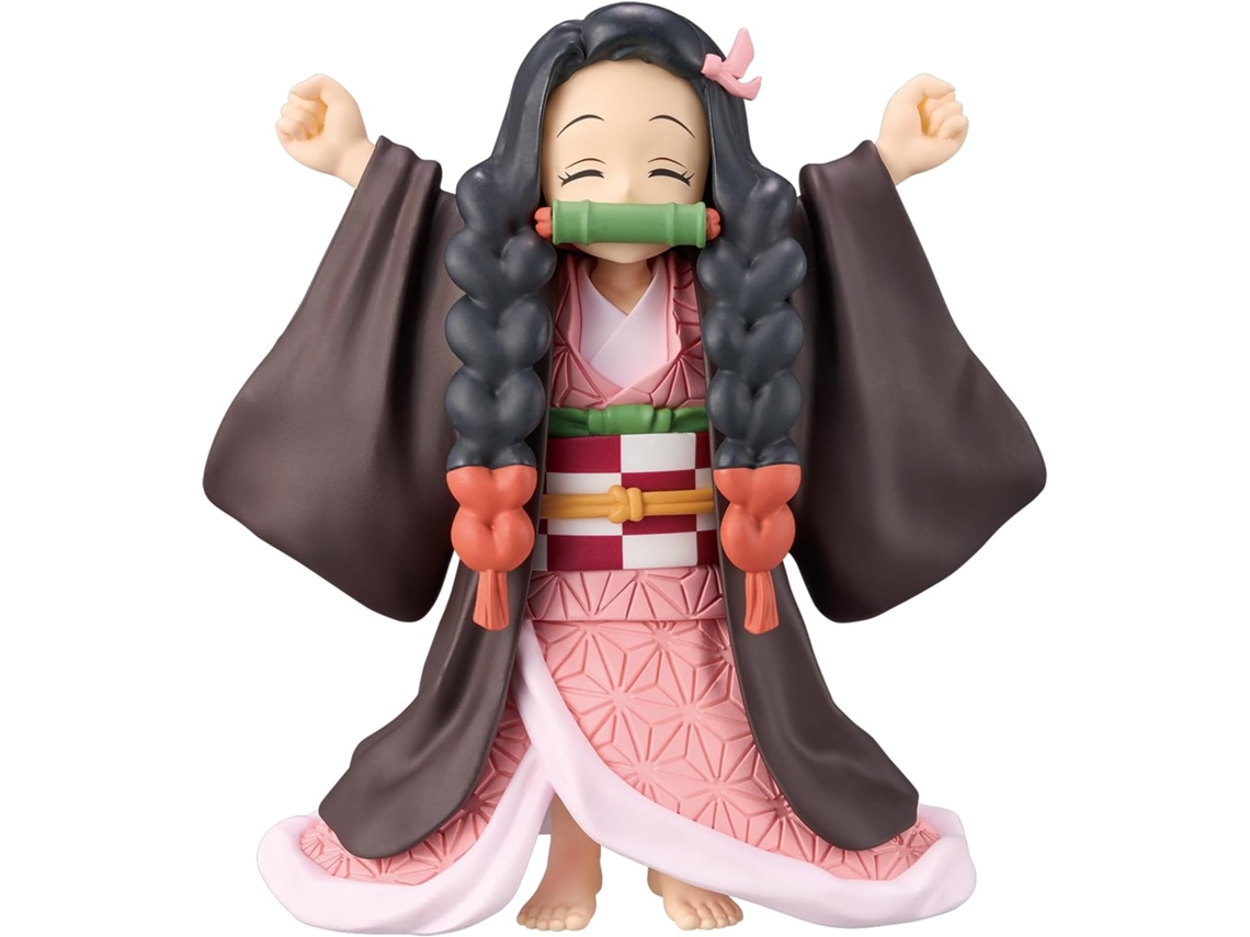 Figura de Acción Nezuko Kamado Demon Slayer: Kimetsu no Yaiba Vol.45 11 Cm Multicolor BANPRESTO