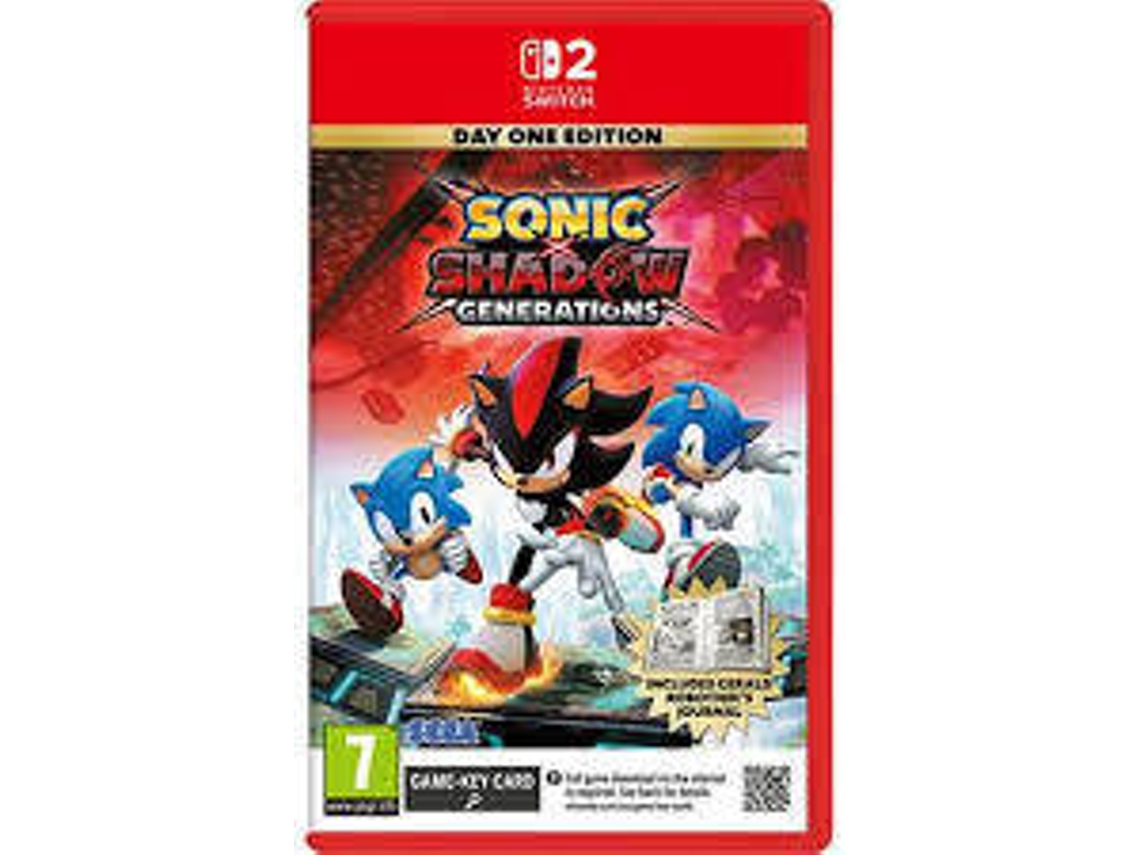 Jogo Nintendo Switch 2 Sonic X Shadow Generations