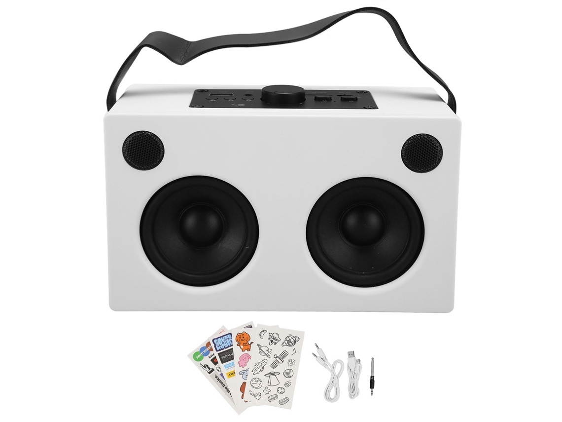 Caixa de Som Bluetooth EOOCOO estéreo Hi fi com conexão sem fio Bluetooth 5.0