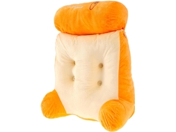 Lurelia Travesseiro Cervical, Ortopédico, Para Dormir De Costas, 40 X 45cm, Laranja