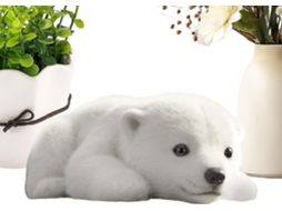 Peluche Ours Polaire, Nounours Décoratif Mignon En Peluche, Compagnon Émotionnel Doux Pour Décoratio Gokoco