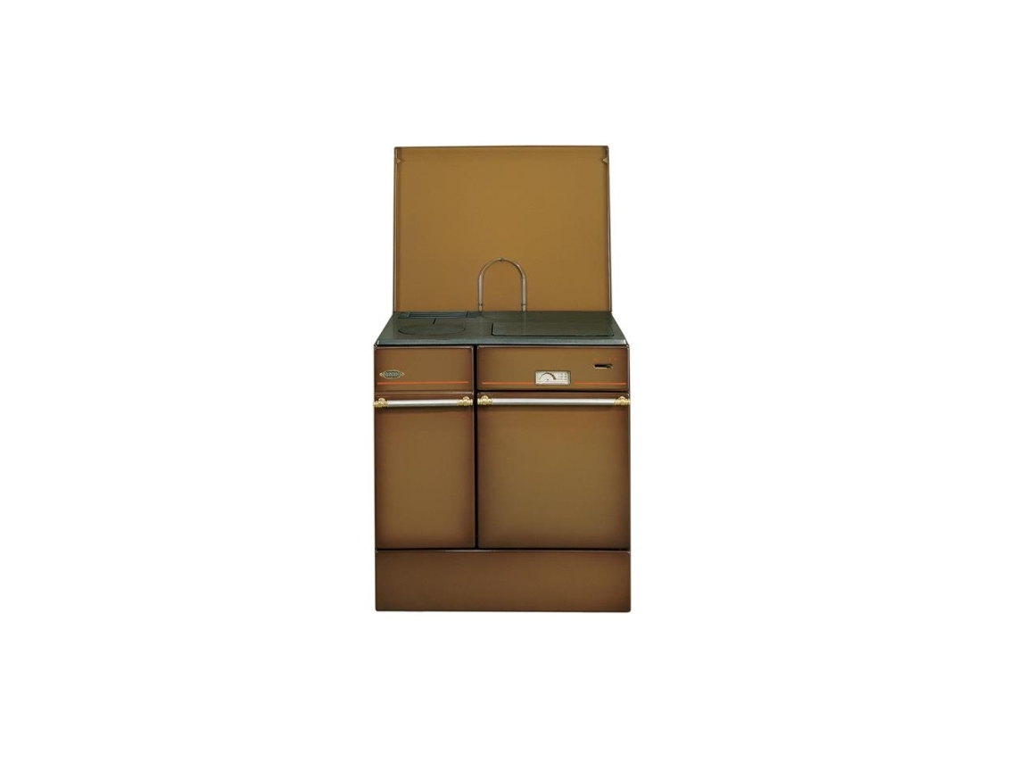 Fogão a Lenha Marrom Escuro de 10Kw 240162Brunfoncepoli GODIN