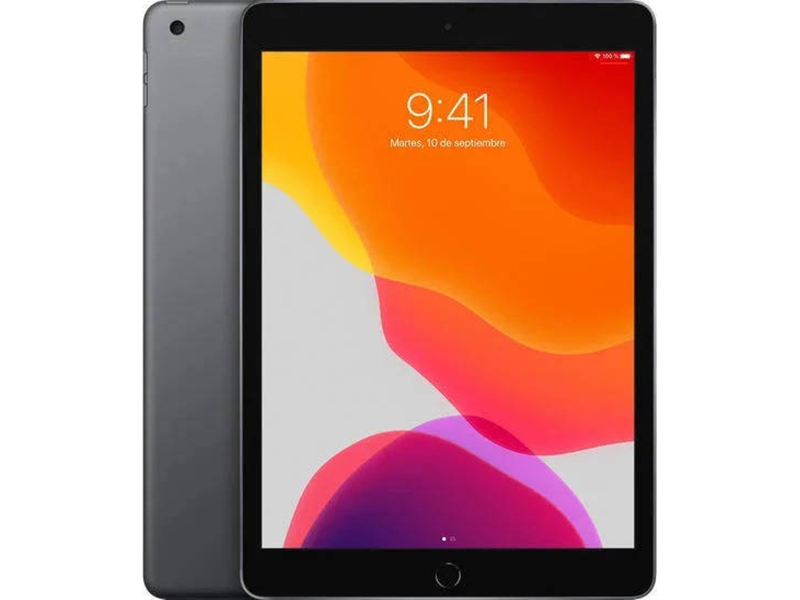 iPad 7ª Geração APPLE (Recondicionado Flippers Marcas Mínimas - 10,2'' - 32 GB - Wi-Fi - Cinzento Sideral)