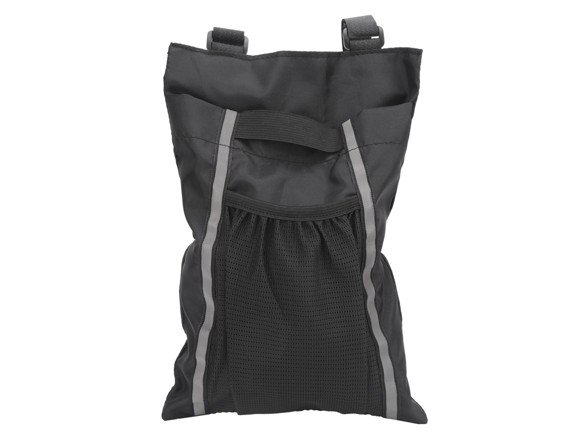Bolsa Para Guidão De Bicicleta De Lona 150d Multifuncional Com Cinto Reflexivo Acessório De Bike