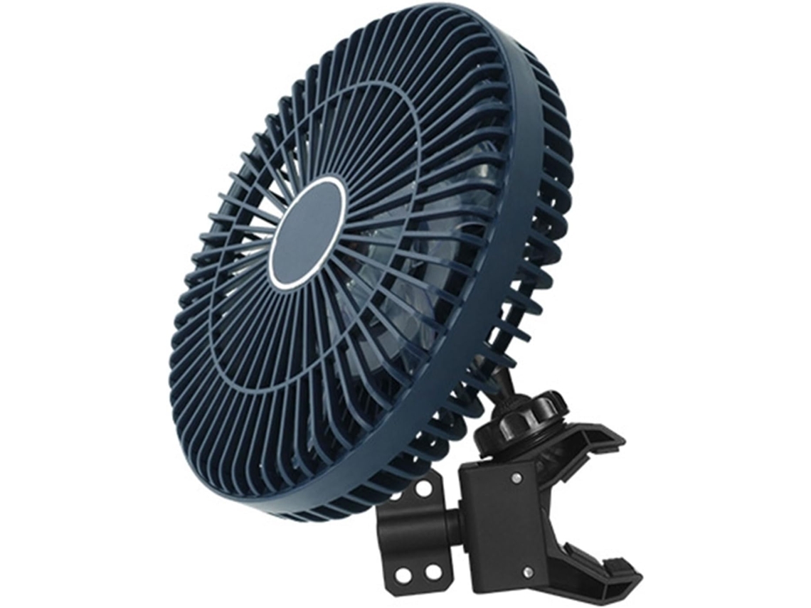 Ventilador De Carro 9 Polegadas Com Clipe, Motor Sem Escovas, Controle De Velocidade Variável E Textura Adequada Para