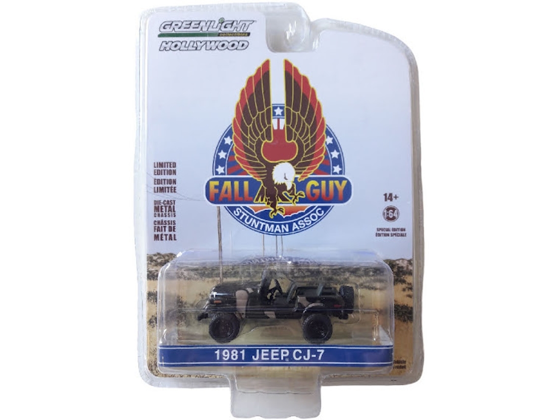 Carrinho GREENLIGHT 1981 Jeep Cj-7 (Idade Mínima Recomendada: 3 anos - 1:64)