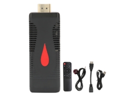 Mini TV Stick X96 S400 4K HD Android 10 2GB RAM 16GB ROM Estável para Reuniões e Ocio | S/MARCA