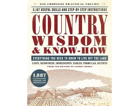 Livro country wisdom & know-how de editors of storey (inglês)