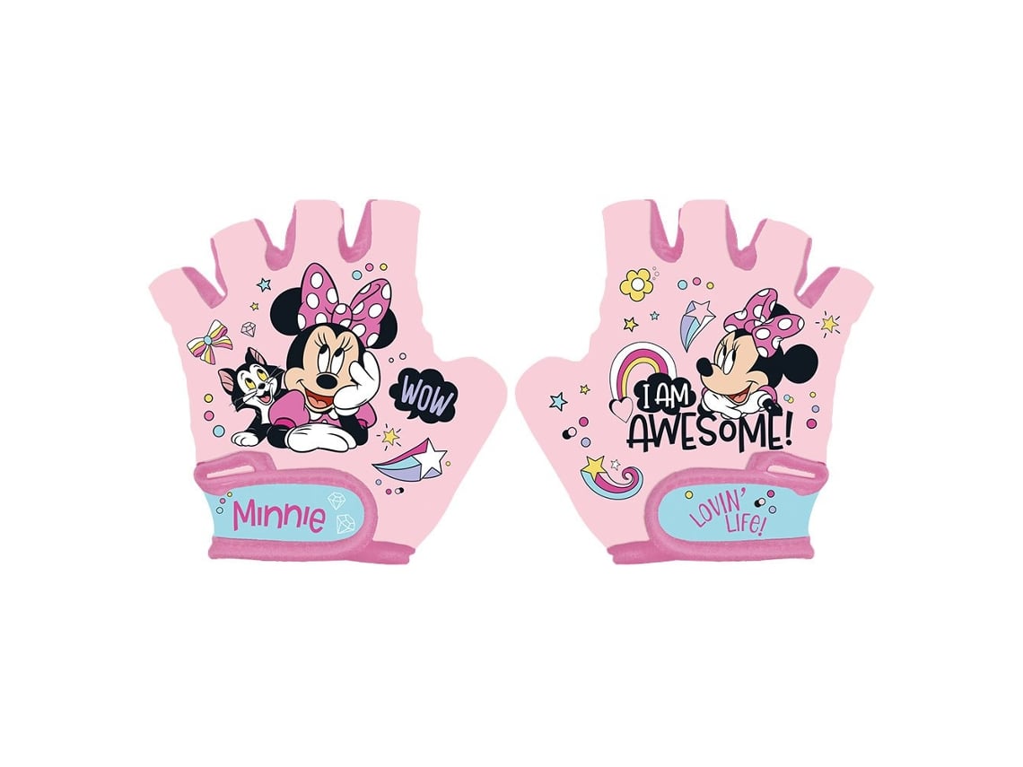Luvas De Ciclismo Infantis Minnie