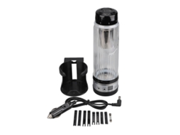 Xícara Elétrica 420ml para Carro 12v 24v Vidro de Boro | S/MARCA