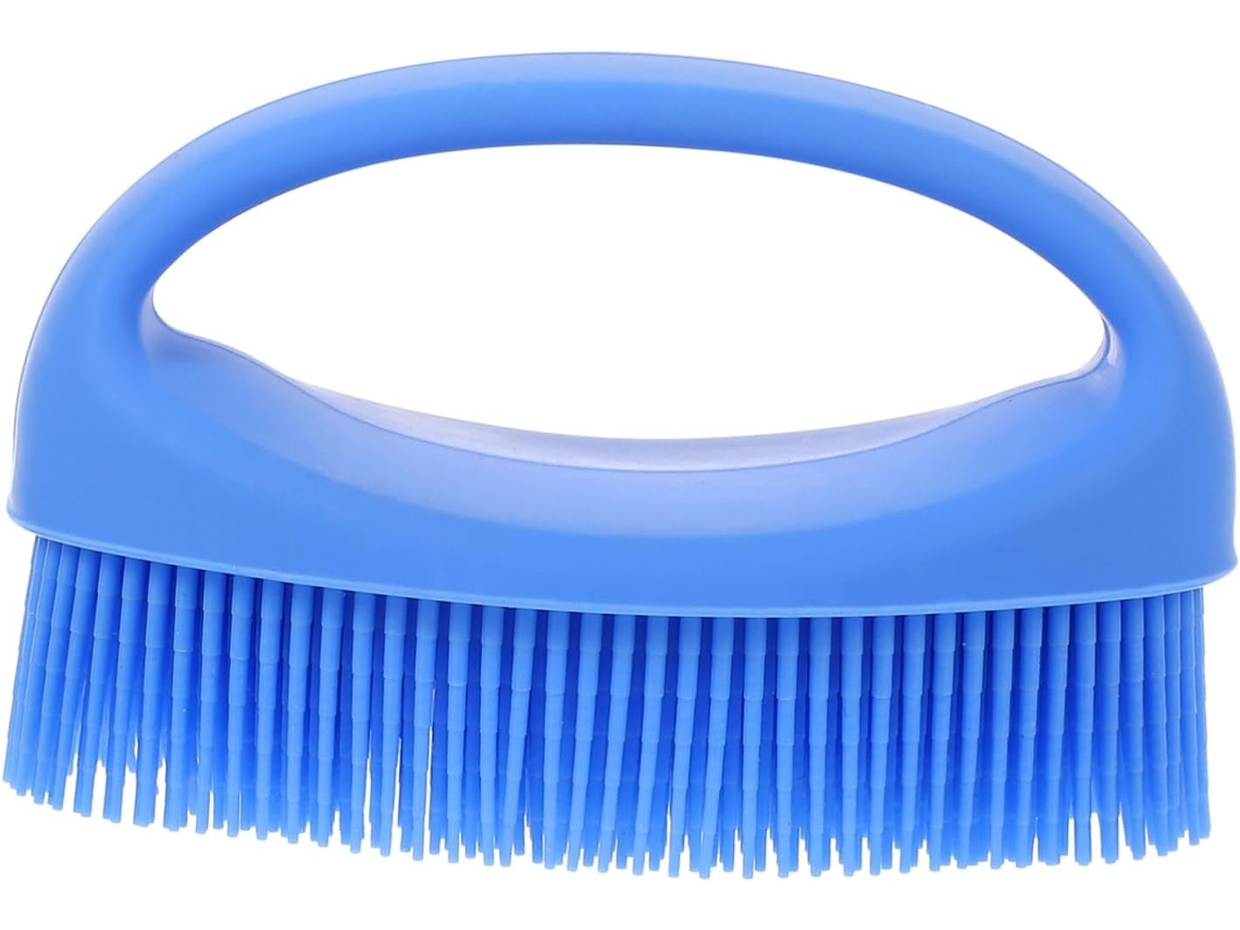 Lurelia Escova De Banho Para Bebé, Silicone Macio, Pega Ergonómica E Escovagem A Seco