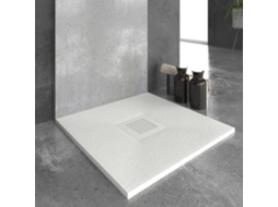 Base de Duche em Resina Sierra Preta 110x90 Cm com grade RC