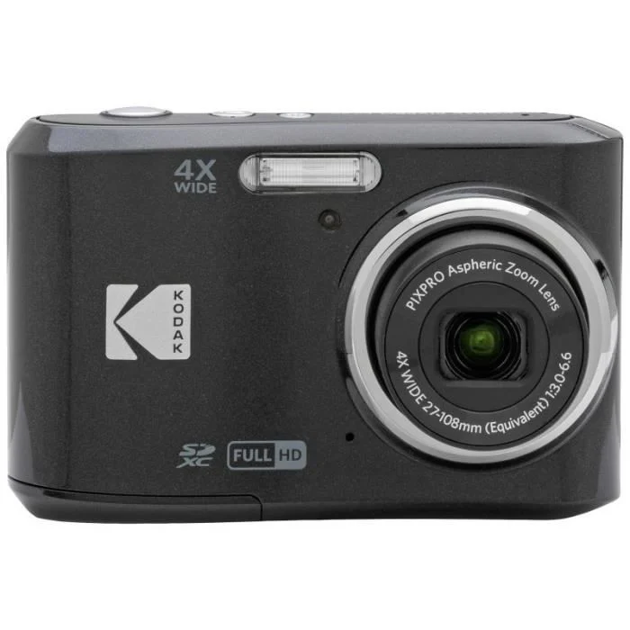 Câmera Digital Kodak Pixpro Fz45 Com Zoom Amigável De 16 Milhões. Zoom Óptico De Pixels Vídeo Full Hd 4 X Preto,