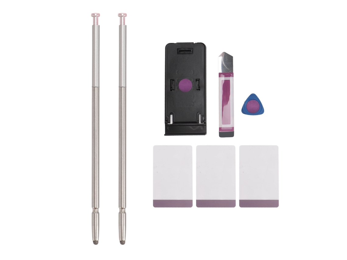 Aetheria 2pcs Caneta Touch Screen para Motorola Moto G 5g 2022 Xt2215 com Ferramentas Rosa