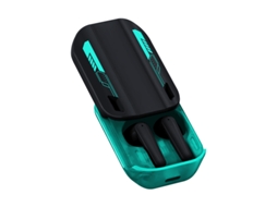 Fone de Ouvido Sem Fio Bluetooth, Bluetooth 5.3, Ipx7 À Prova D'água, 25 Horas de Duração da Bateria, Azul JIAPEI