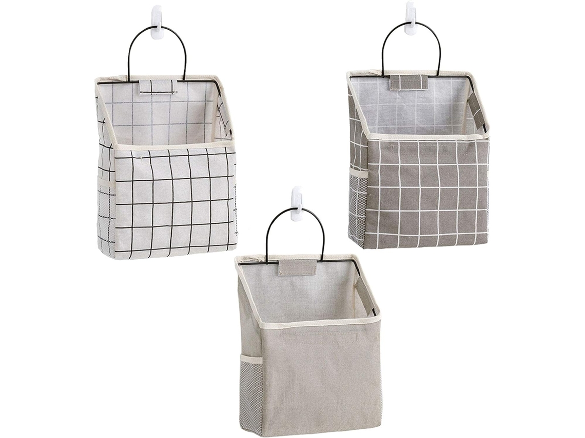 Bolsa De Tecido Para Pendurar Na Parede, Bolsa Organizadora, Bolso Para Porta, Organizador Aquaforge