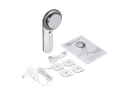 Instrumento De Beleza Ultrassónico Multifuncional Ajustável Ems Massajador Corporal Infravermelho Cavitação Ultrassónica Branco Bestvite