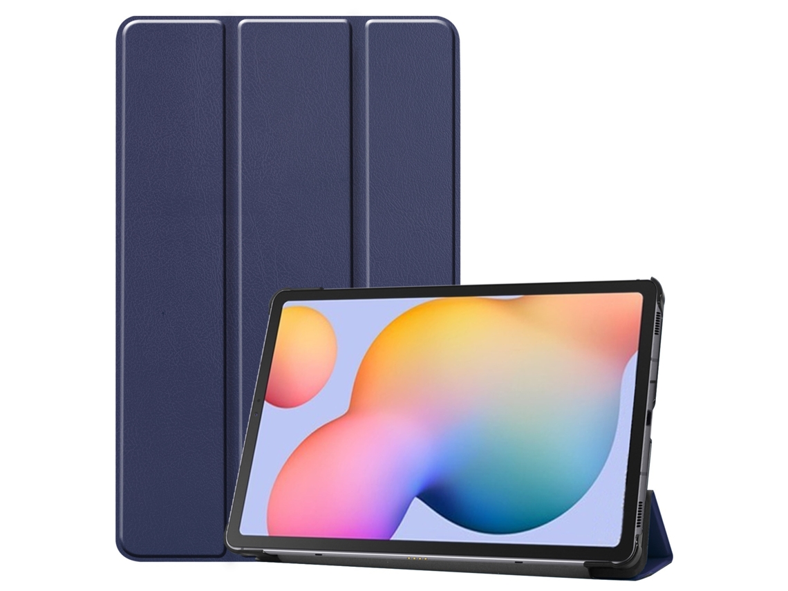 Elysve Capa Protetora Para Samsung S6 Lite 10 4 Polegadas Sm-p610/p615 Tablet Azul Escuro