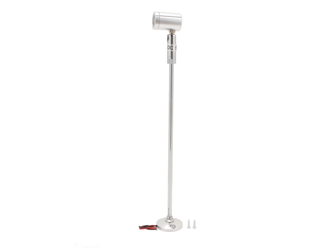 2026 foco Led de Gabinete para Mostradores de Joyería 12v 1w Aluminio Giratorio Pequeño Luz de Énfasis Interior Blanca