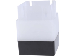 Conjunto de 2 Luminárias Solares para Cerca e Corredor, Iluminação Externa para Jardim com Luz SFUSHOS