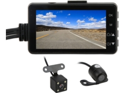Registrador De Conduíte Moto 1080p, Câmera Dupla Estanque Com Telecomando Para Uma Experiência Toda Segurança