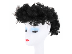 2026 peinados de Moño Rizado Negro Desordenado para Mujeres Y Niñas Con Mechones de Pelo Sintético de Alta Calidad