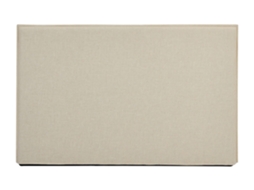 Cama Com Cabeceira Tahime VENTE-UNIQUE.PT Algodão Bege (140x200cm.140x200cm)