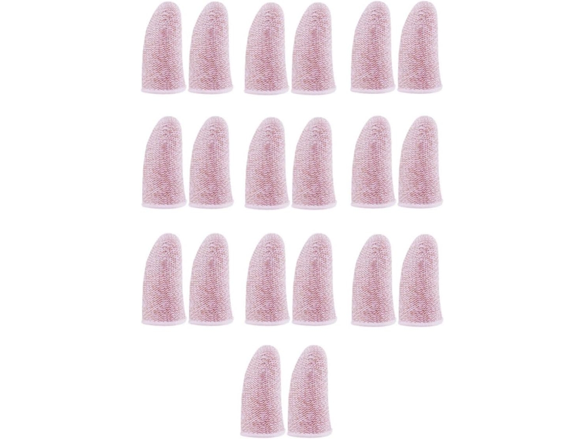 Protetores De Dedo Cor Aleatória, 13 Pares, Rosa, Fibra De Carbono, Design Elástico, Absorventes De Suor, Para Jogos Com