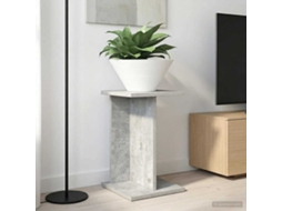 Vidaxl Suporte Para Plantas 2 Unid. Cinzento Cimento