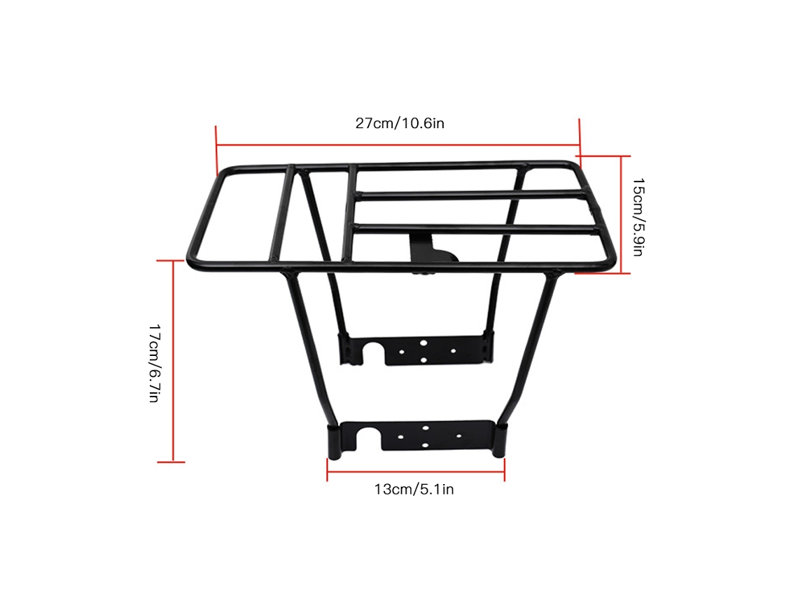 Omni-portaequipaje Trasero De Acero Sólido Para Patinete Eléctrico Xiaomi M365 1s Pro, Portaequipajes Carga
