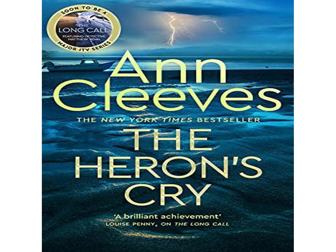 Livro Herons Cry de Ann Cleeves (Inglês)