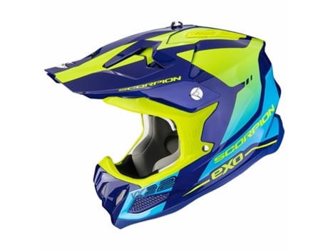 Viseira do capacete de motocicleta Scorpion vx-22 PEAK ARES