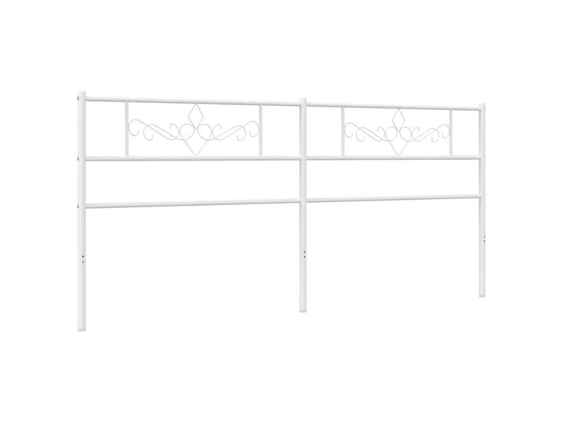 Headboard, Headboards Vidaxl Branco Aço (200 Cm)
