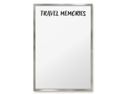 Magnetic Board For Wall Travel Memories For The Bedroom Espelharte (40x60 Cm)