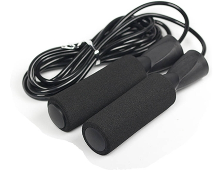 Corda de Salto Ginásio  Preto (3m)