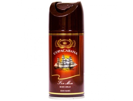 Desodorante Spray Refrescante Masculino Copacabana, 150ml Jean Marc