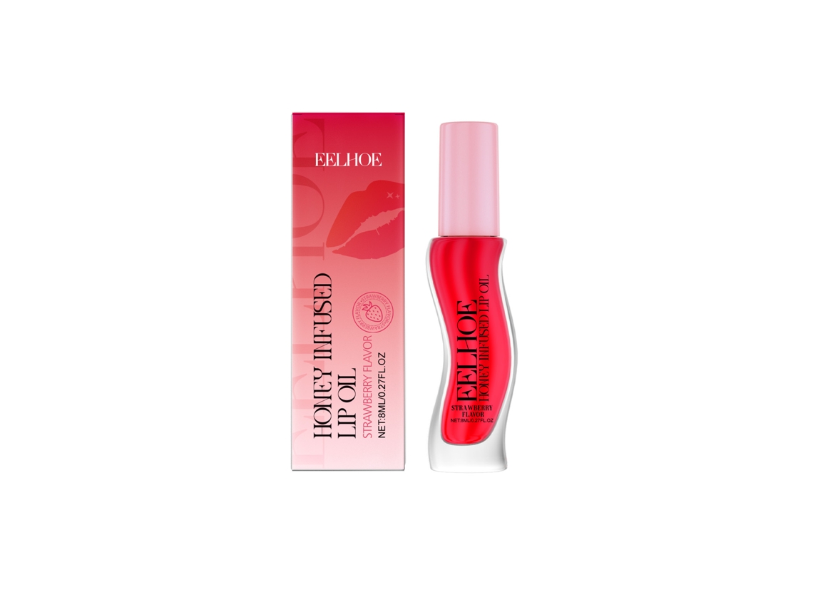Óleo Labial com Sabor a Morango para Lábios Hidratados e Macios LAXISCREED
