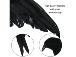 Modelo De Corvo Grande Acessório De Simulação Para Halloween
