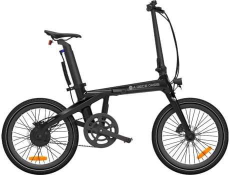 Bicicleta Elétrica Dobrável ADO Air Carbon (Preto)