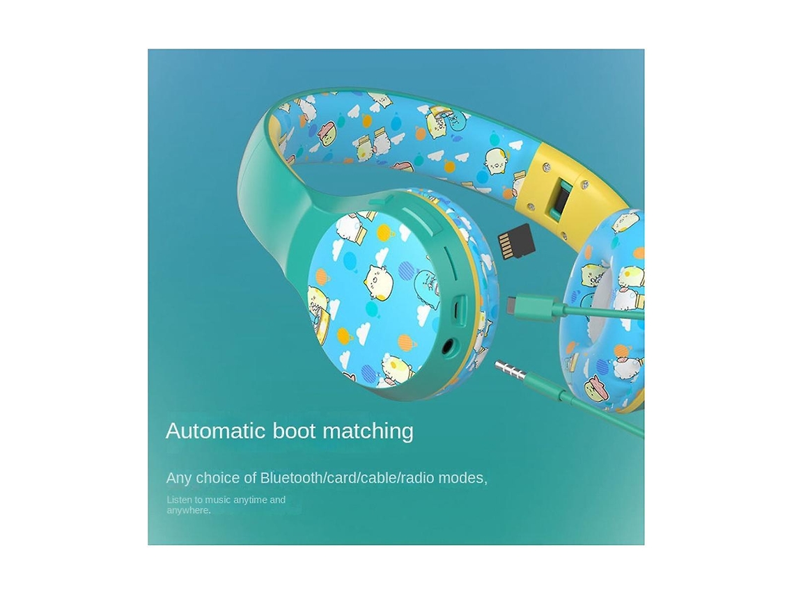 Auscultadores Bluetooth Children'S 5.3 Tuya