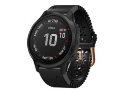 Lurelia Garmin Fenix 6s Pro Pulseira De Silicone Feminina 20 Mm Com Cadarço Punch Black